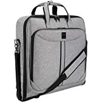 Los mejores  - ZEGUR Funda para ropa para 3 trajes o vestidos ideal como equipaje de mano – Maletín de viaje de ocio o de negocios de 1…